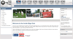 Desktop Screenshot of insideedgeclub.bc.ca